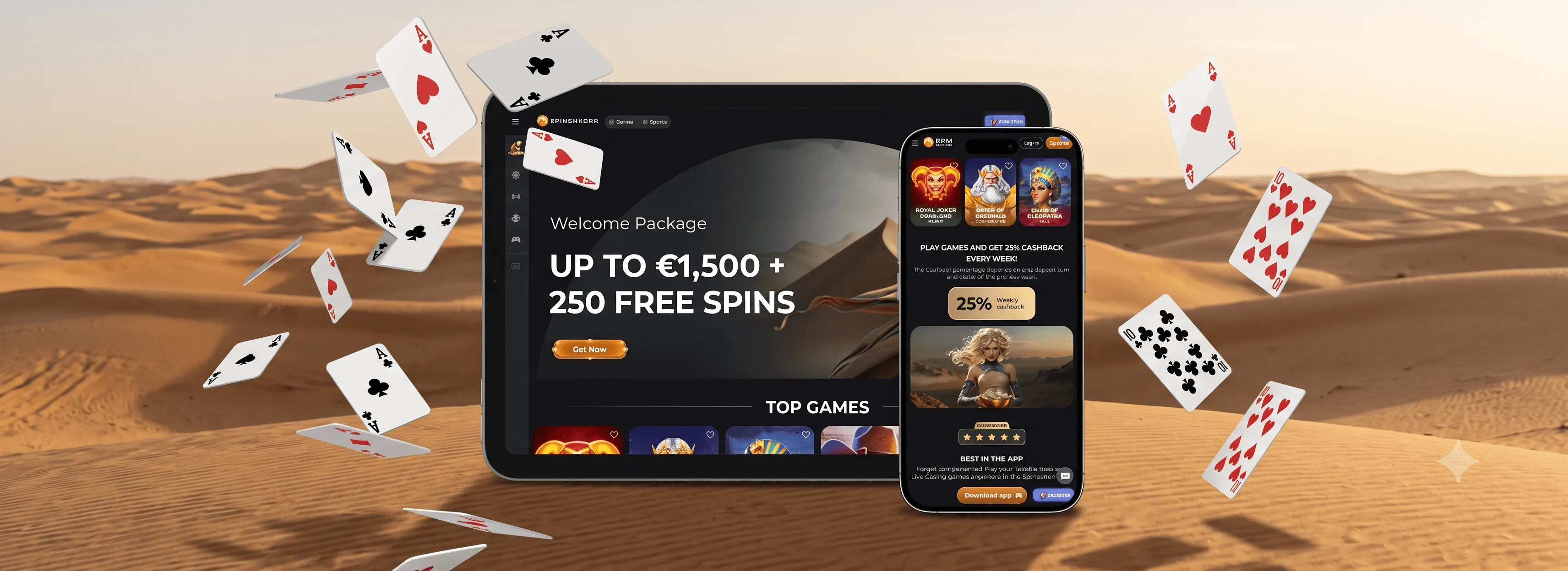 Spin Sahara casino app