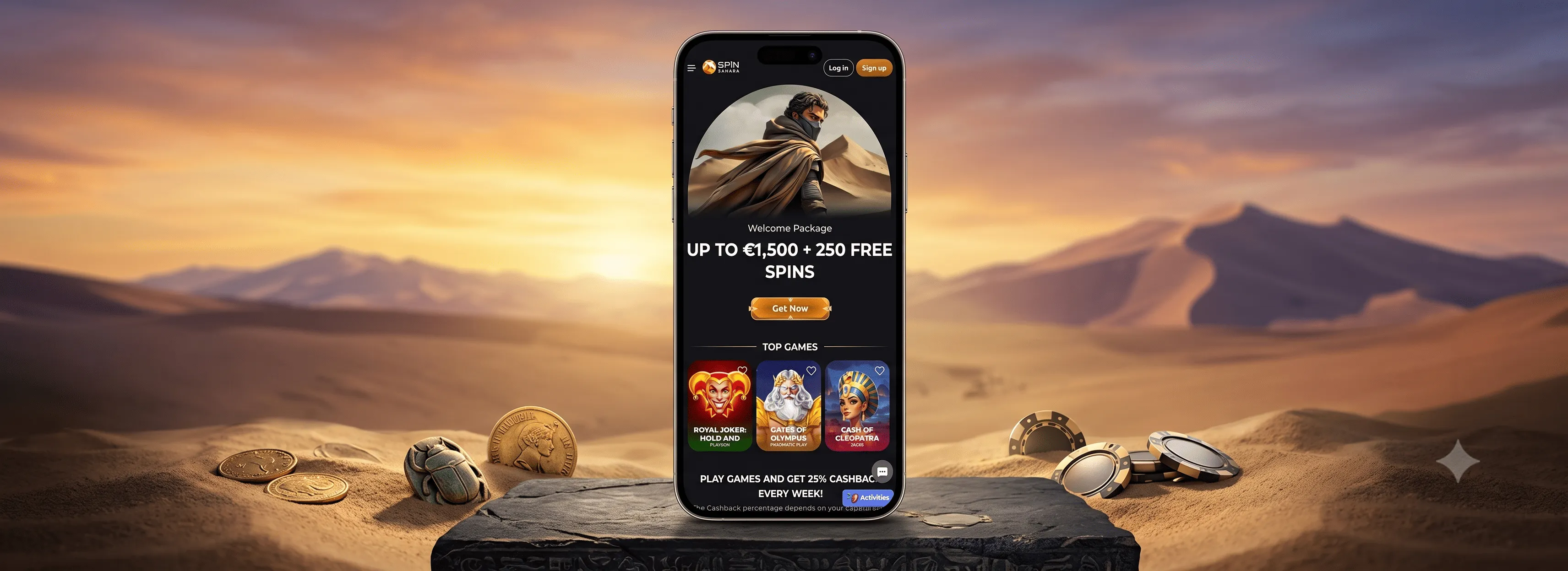 Spin Sahara casino Online
